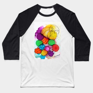 Simply / Simplement (happy art) Baseball T-Shirt